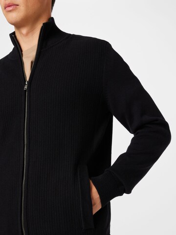 TOM TAILOR Knit Cardigan in Black