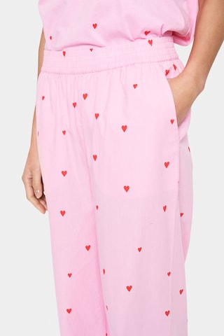 SAINT TROPEZ Loosefit Bukser 'Jaline' i pink