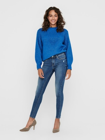 ONLY Skinny Jeans 'ONLWauw' in Blau