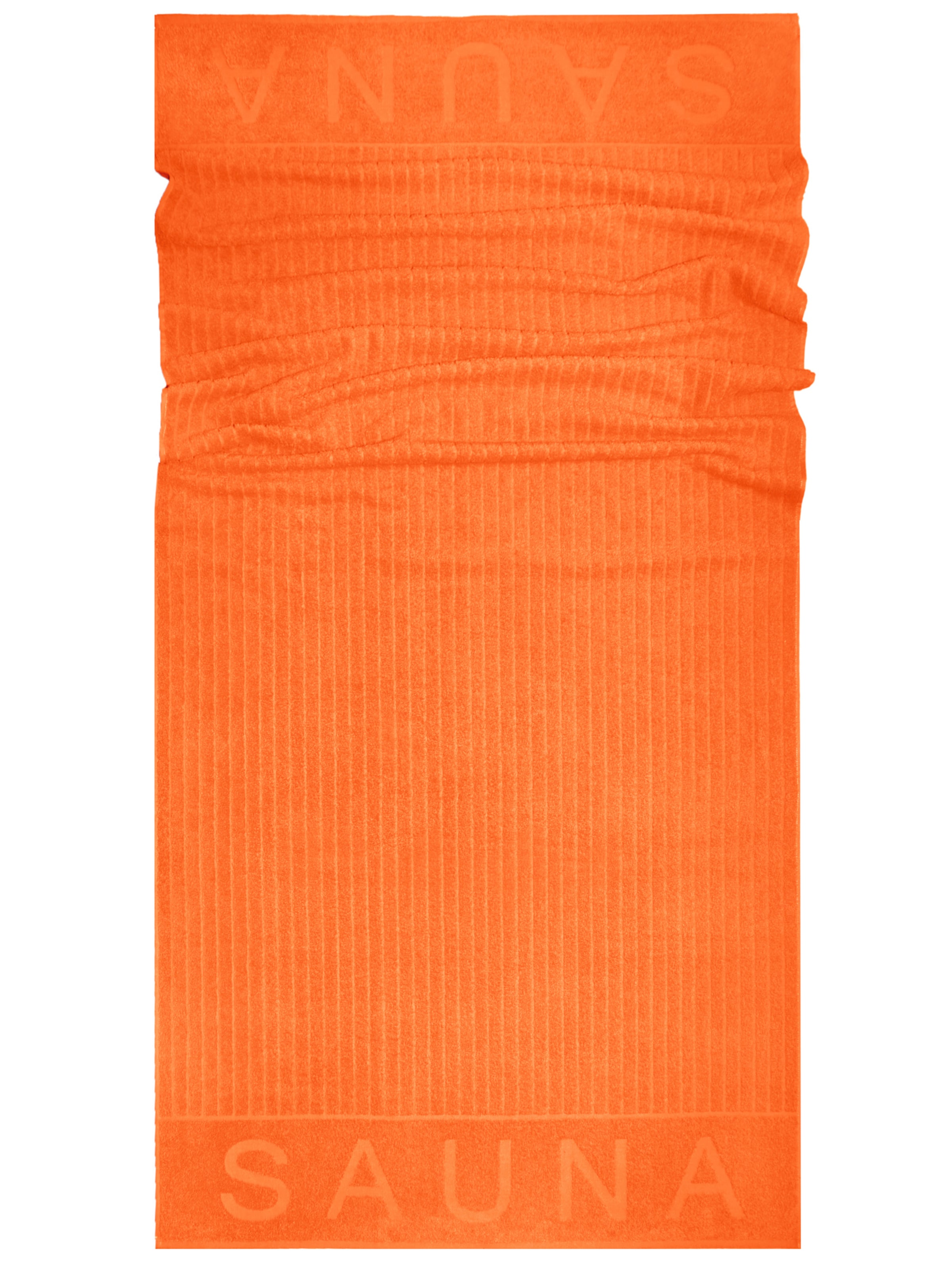 Lashuma Handtuch 'Kopenhagen'‌ in Orange: Vorderseite