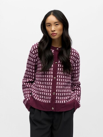 OBJECT Strickjacke 'OBJThess' in Rot: Vorderseite