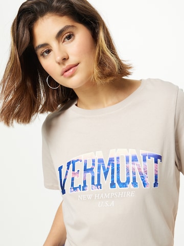 T-shirt 'VERMONT' River Island en beige