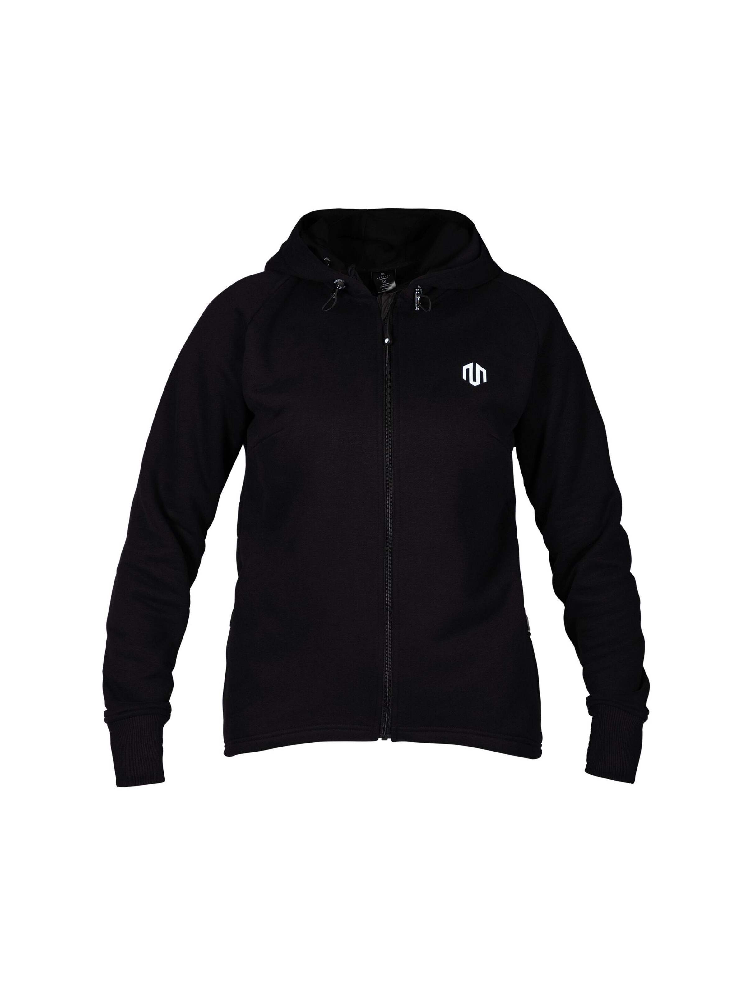 MOROTAI Sportovní mikina 'Naka' – černá: přední strana