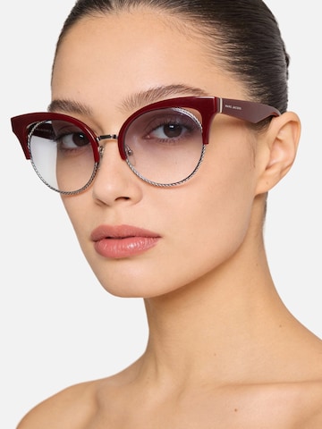 Occhiali da sole 'MARC 215/S' di Marc Jacobs in rosso: frontale