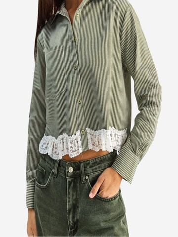 Camicia da donna di Bianco Lucci in verde