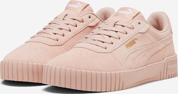 Sneaker low 'Carina 2.0' de la PUMA pe roz: față