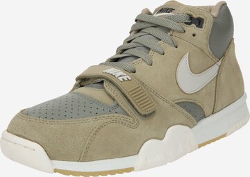 Nike Sportswear Низкие кроссовки 'Air Trainer 1' в Зеленый: спереди