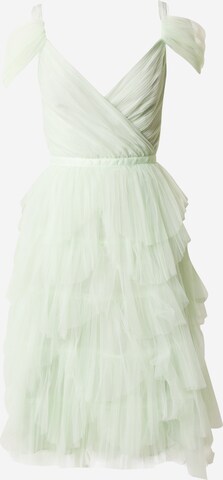 True Decadence Φόρεμα κοκτέιλ σε πράσινο: μπροστά