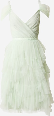 True Decadence - Vestido de gala en verde: frente