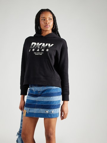 DKNY Sweatshirt in Black: front