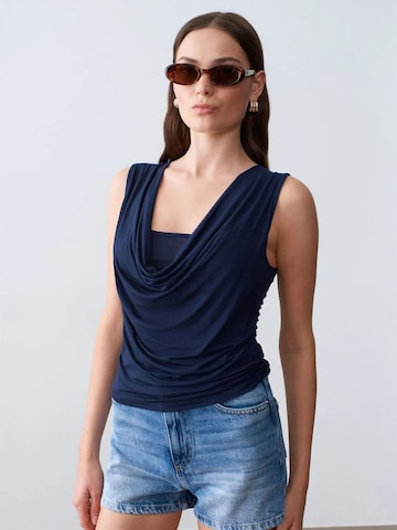 Dilvin Blouse in Blue