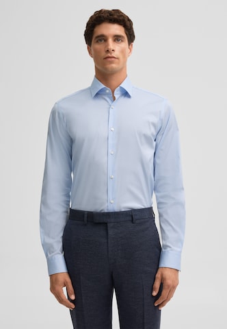 STRELLSON Button Up Shirt in Blue: front