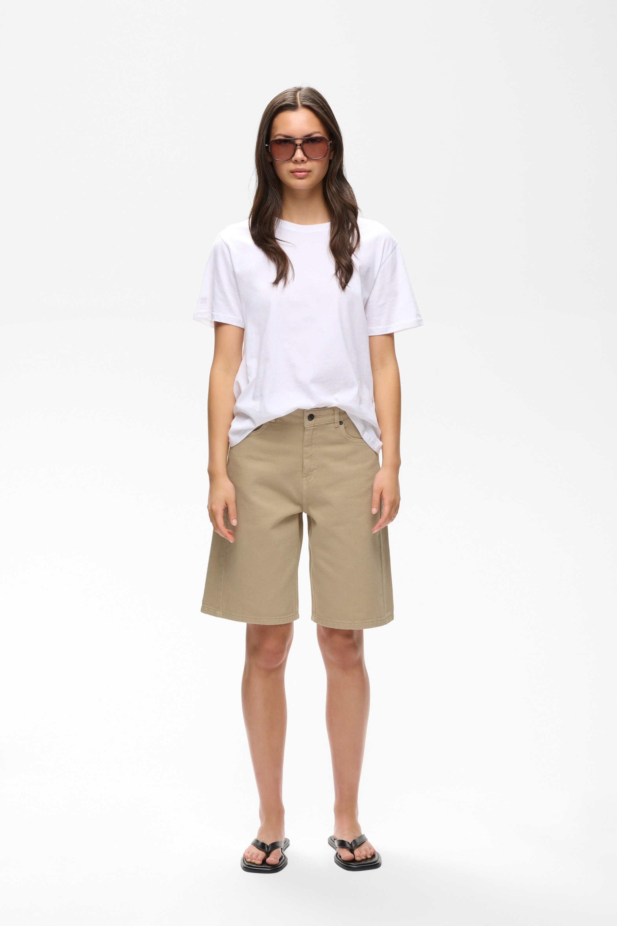 InWear Loosefit Nadrág 'Balia' - bézs