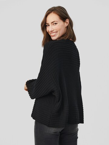 Masai Strickpullover 'MAFerikka' in Schwarz