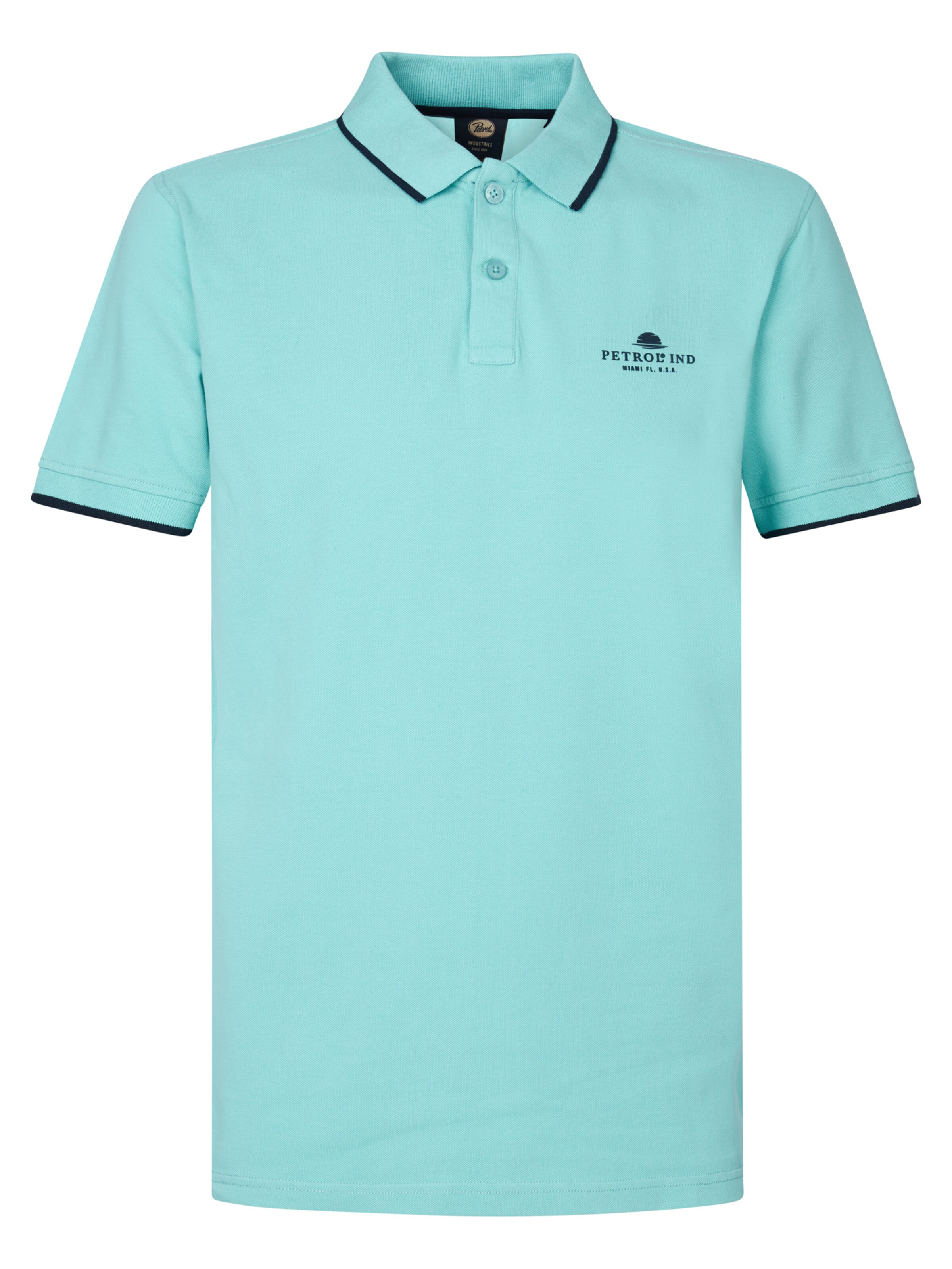 Petrol Industries Shirt 'Lagoon' in Aqua, Item view