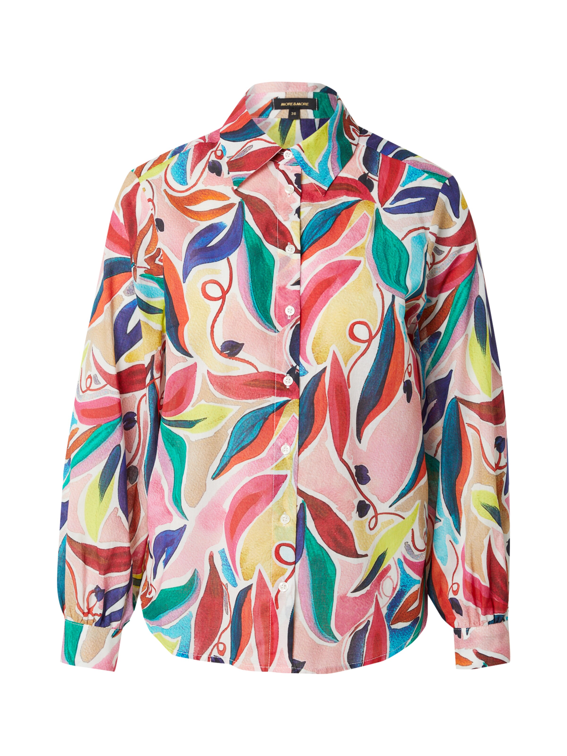 MORE & MORE Блуза в червено: отпред