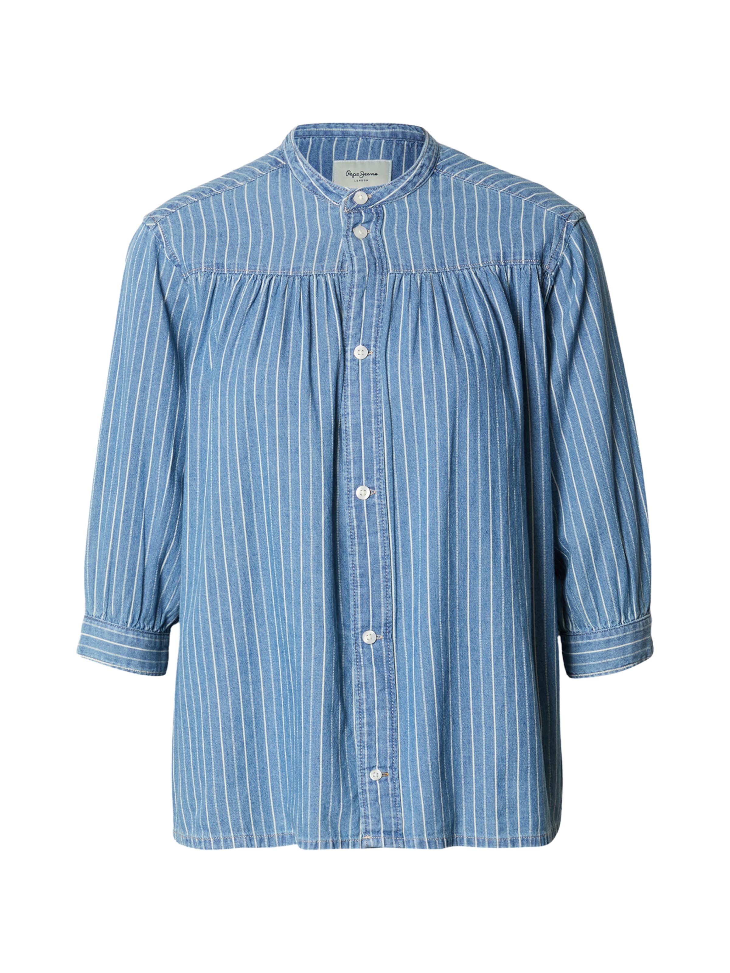 Chemisier 'LIVIA' Pepe Jeans en bleu : devant