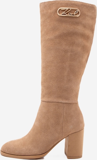 Karl Lagerfeld Stiefel in 35 in beige, Produktansicht