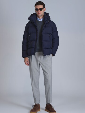 Lufian Winter jacket in Blue