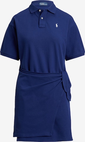 Robe Polo Ralph Lauren en bleu : devant