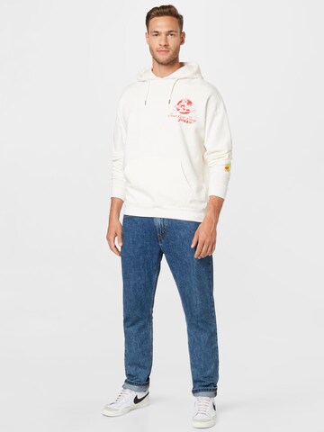 Pull-over de sport QUIKSILVER en blanc