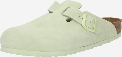 BIRKENSTOCK Mule 'Boston VL' en vert clair, Vue avec produit