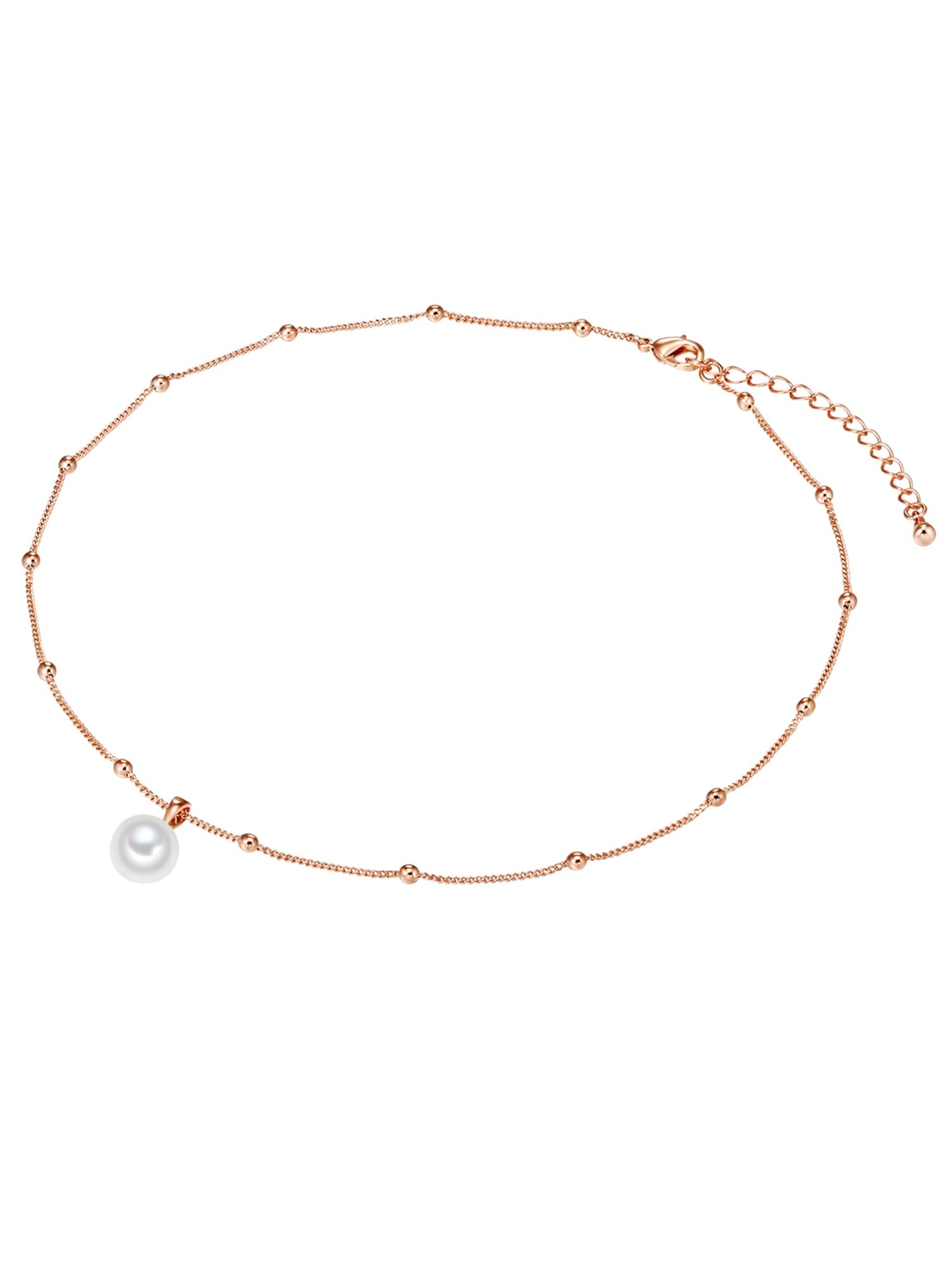 Lulu & Jane Necklace in Gold: front