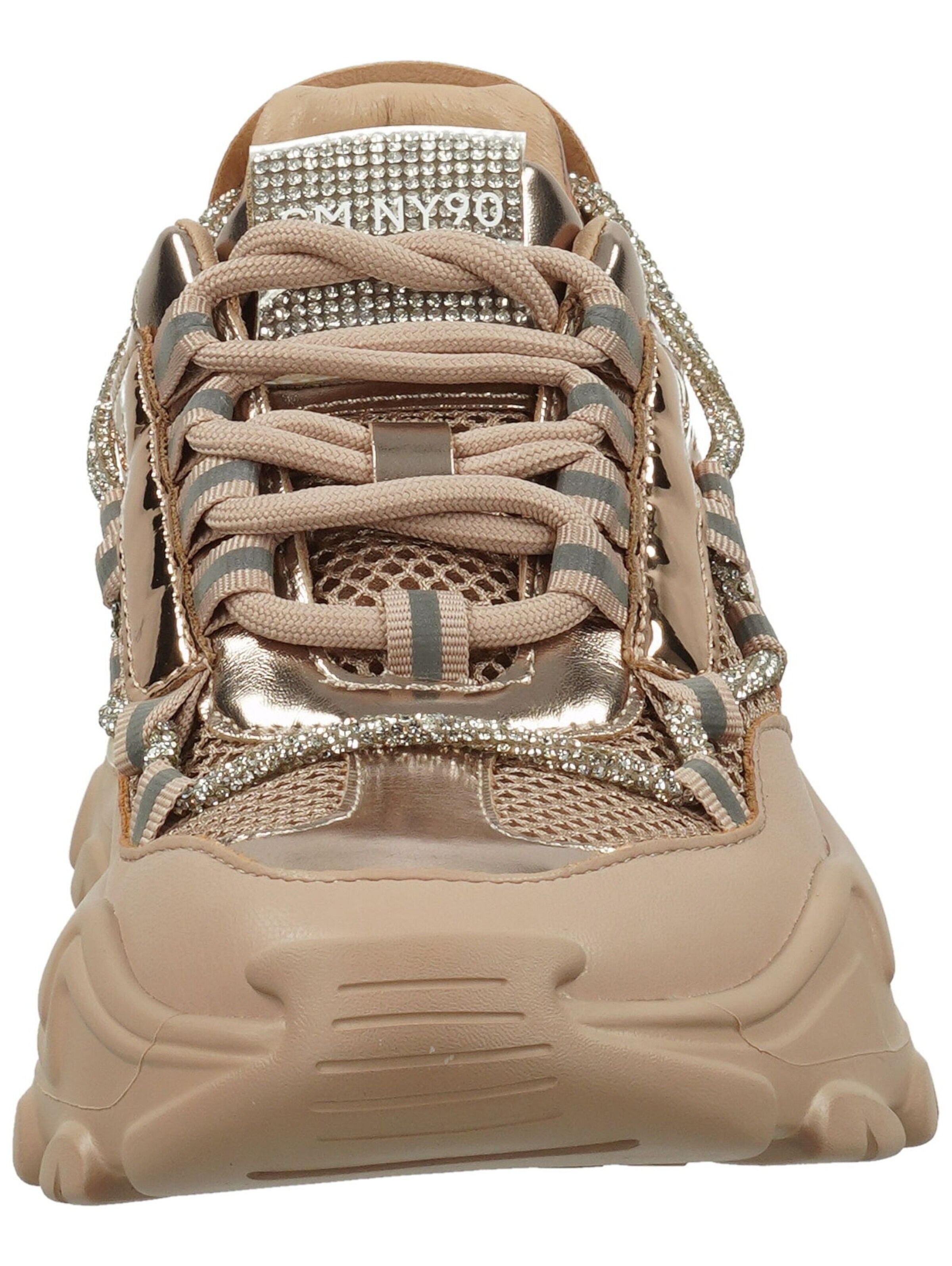 STEVE MADDEN Platform trainers in Beige