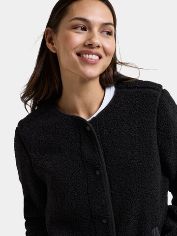 Didriksons Fleecejacke 'Selma' in Schwarz