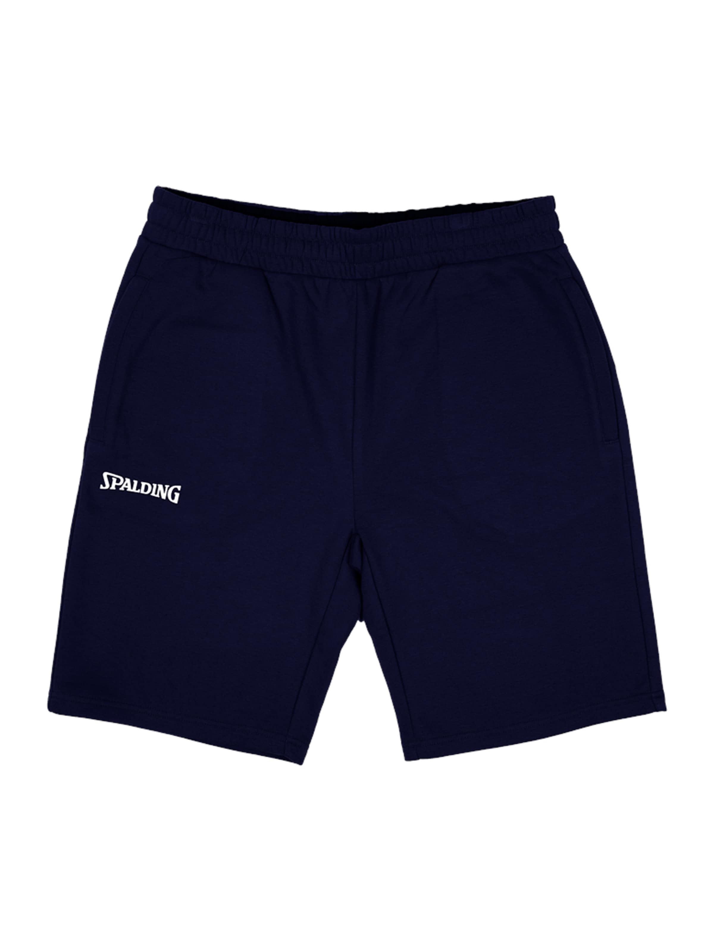 Regular Pantaloni sport de la SPALDING pe albastru: față