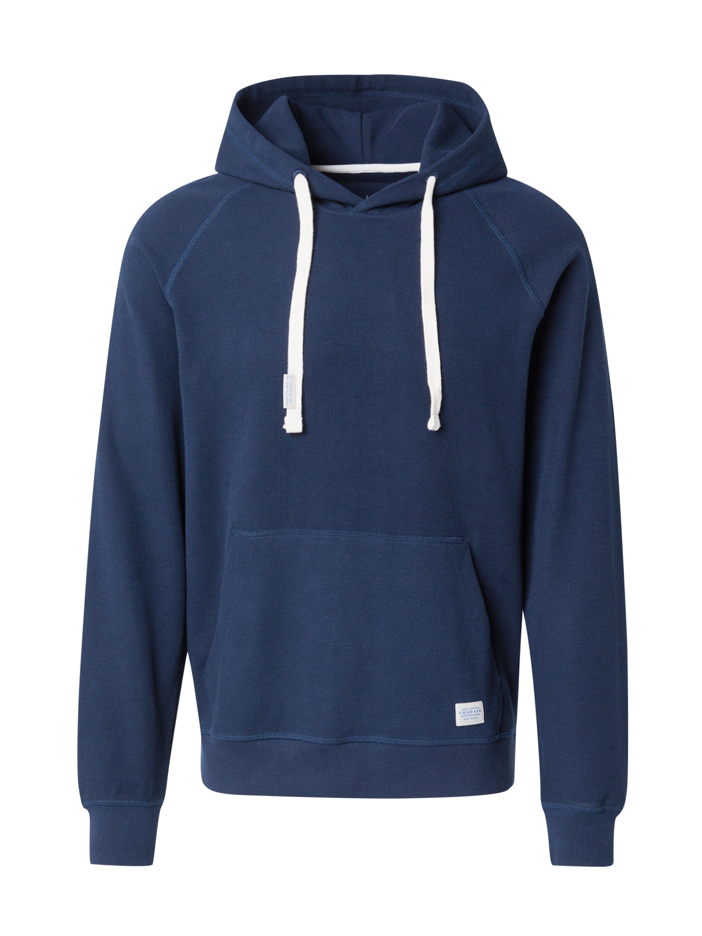 Sweat-shirt s.Oliver en bleu : devant