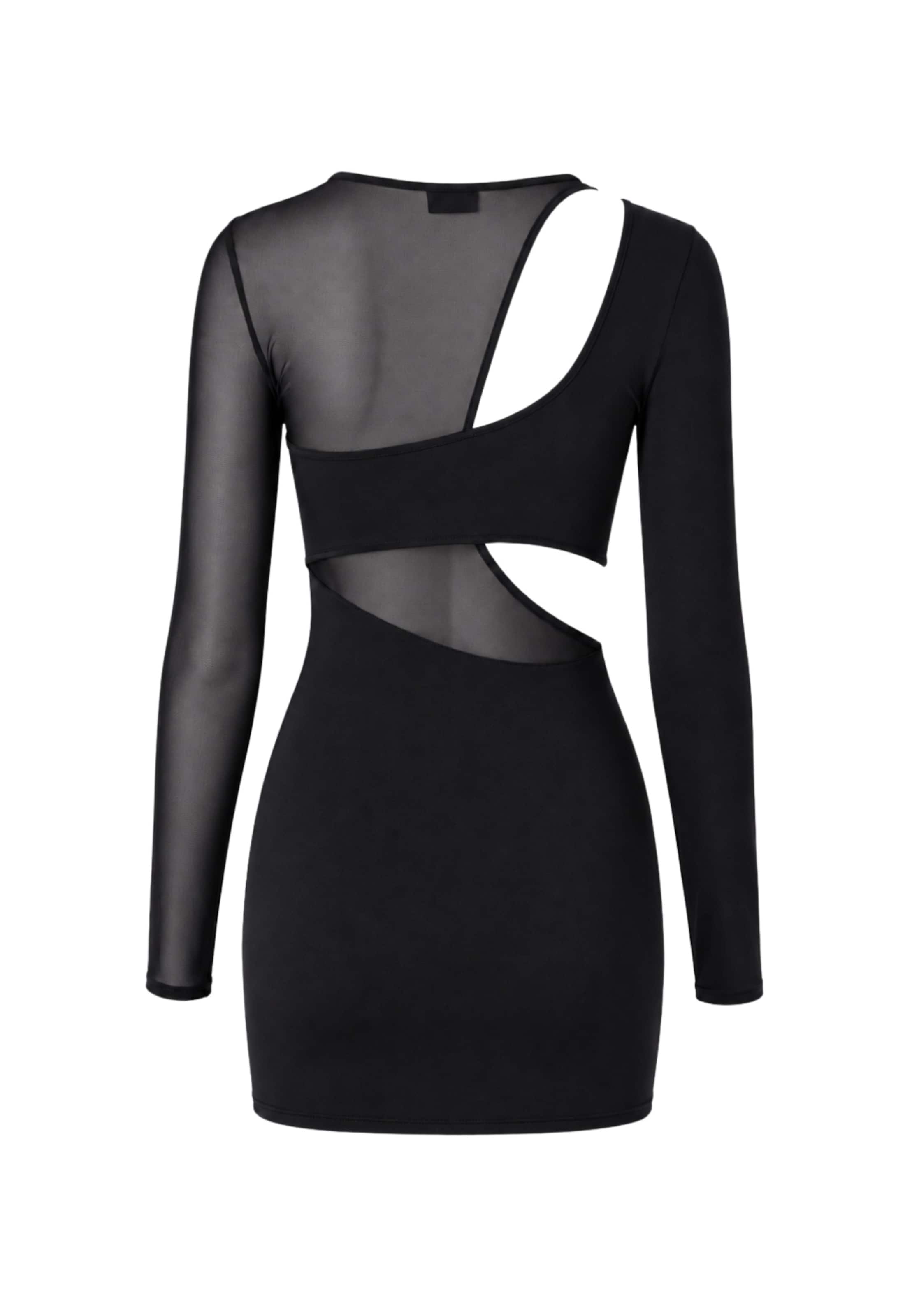 OW Collection Cocktailjurk in Zwart