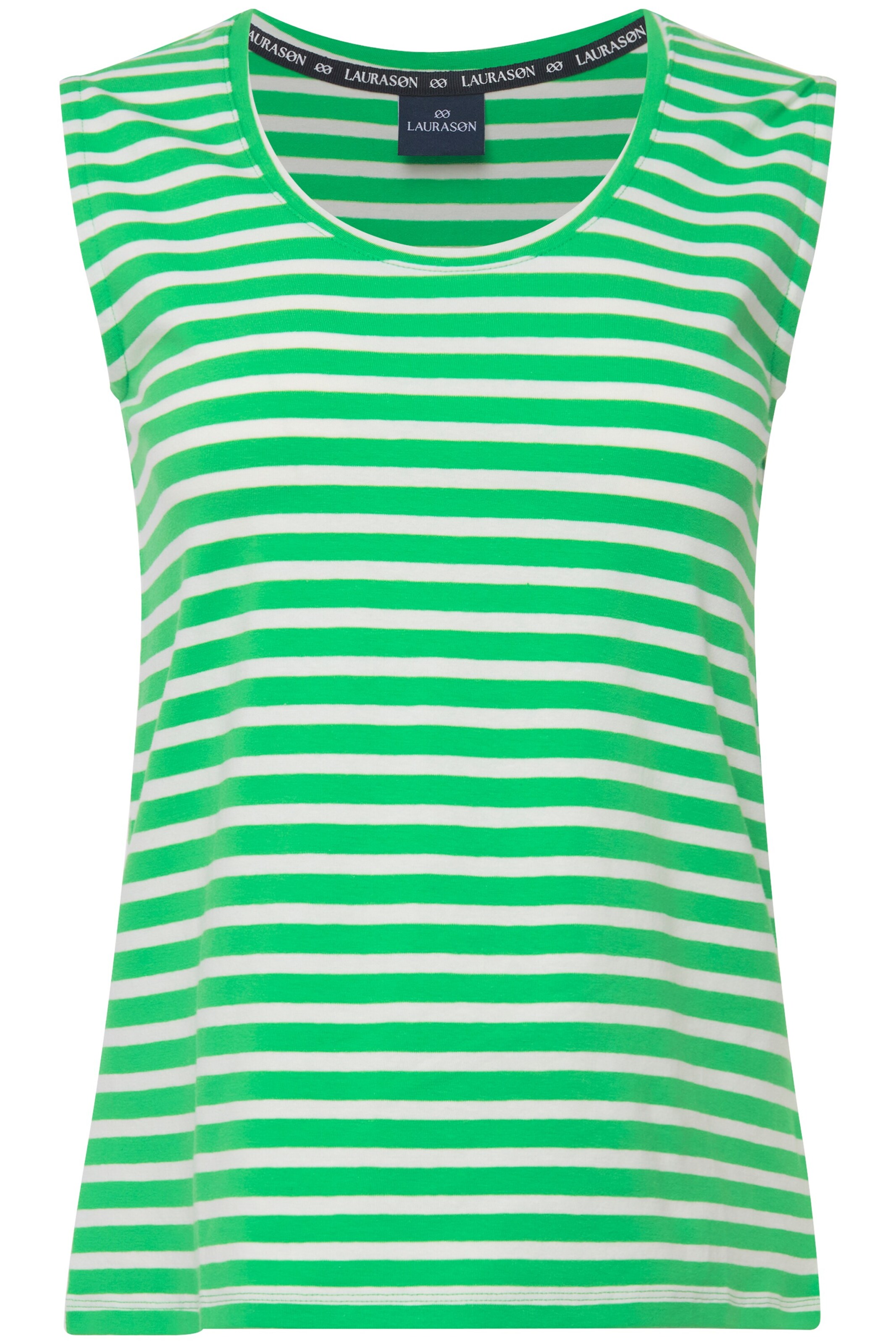 LAURASØN Shirt in Groen: voorkant