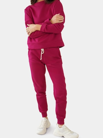 Regular Pantalon Ombre en rose