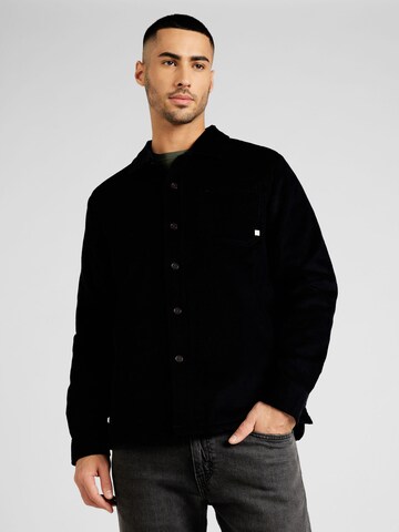 Coupe regular Chemise 'HUNTER' FARAH en bleu : devant