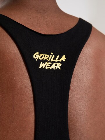 Gorilla Wear Shirt 'Melrose Stringer' in Zwart