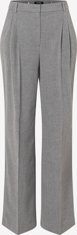 Wide leg Pantaloni con pieghe di MORE & MORE in grigio: frontale