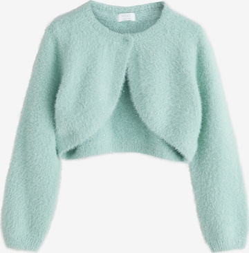 Next Neuletakki värissä sininen: etupuoli