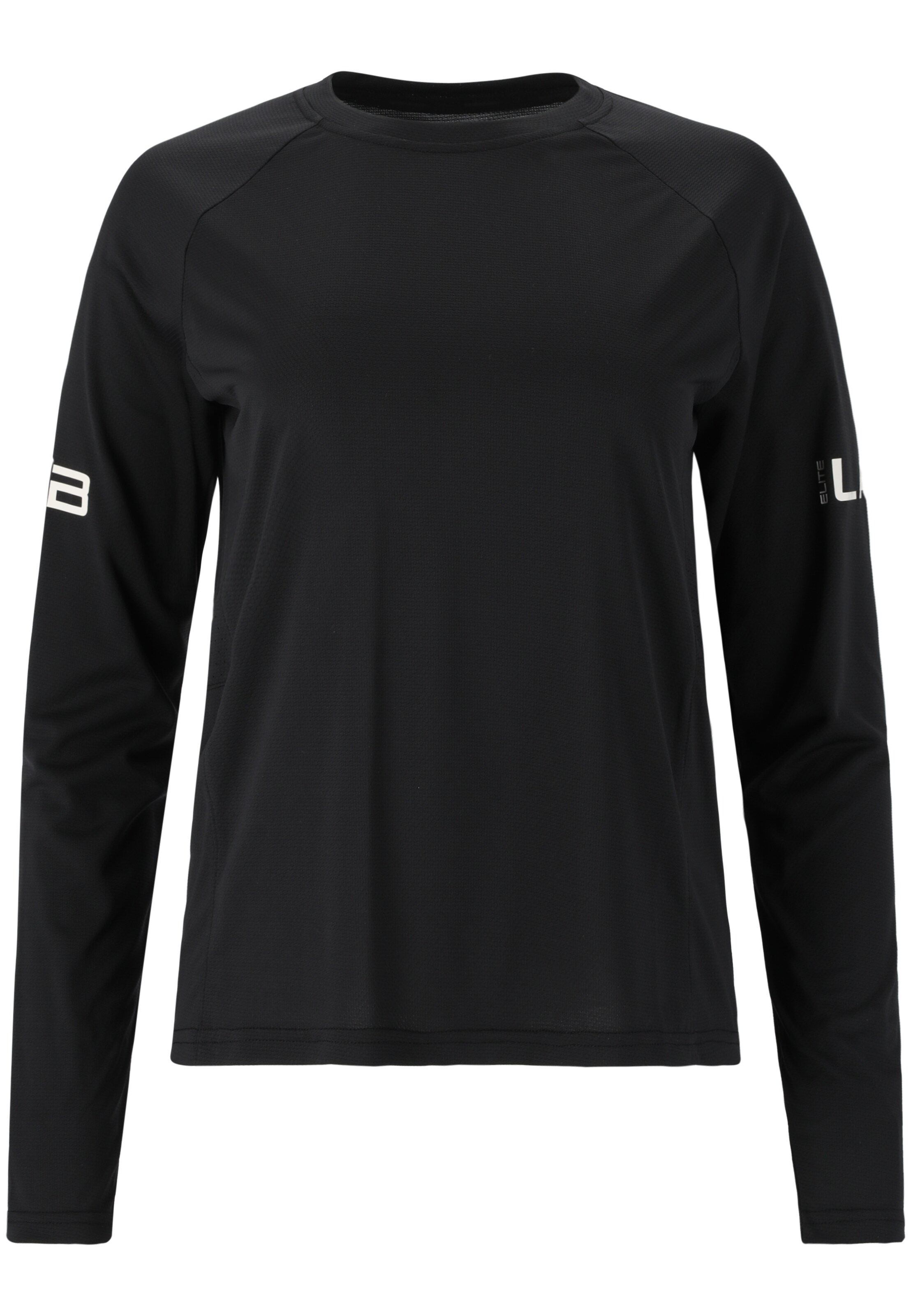 ELITE LAB Funktionsshirt 'LAB' in Schwarz: Vorderseite