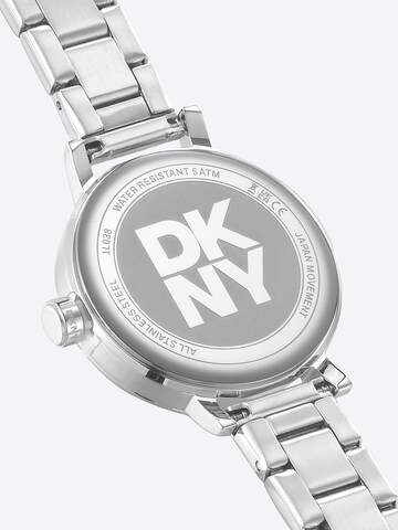DKNY Quarzuhr ' Soho Glitz ' in Silber