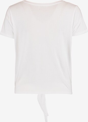 Maglietta 'Se44lia' di Hailys in bianco