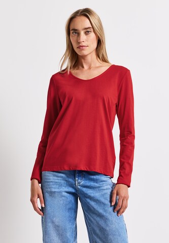 STREET ONE Shirt in Red: front