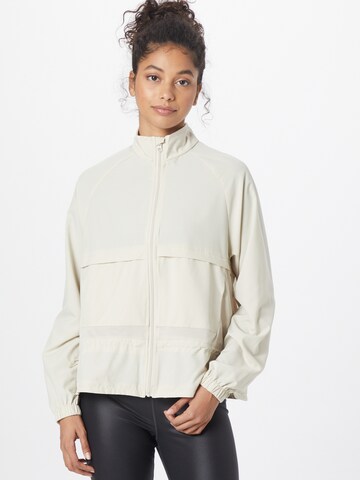 ONLY PLAY Athletic Jacket 'JERR' in Beige: front
