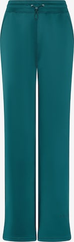 Born Living Yoga Broek 'Kioko' in Groen: voorkant