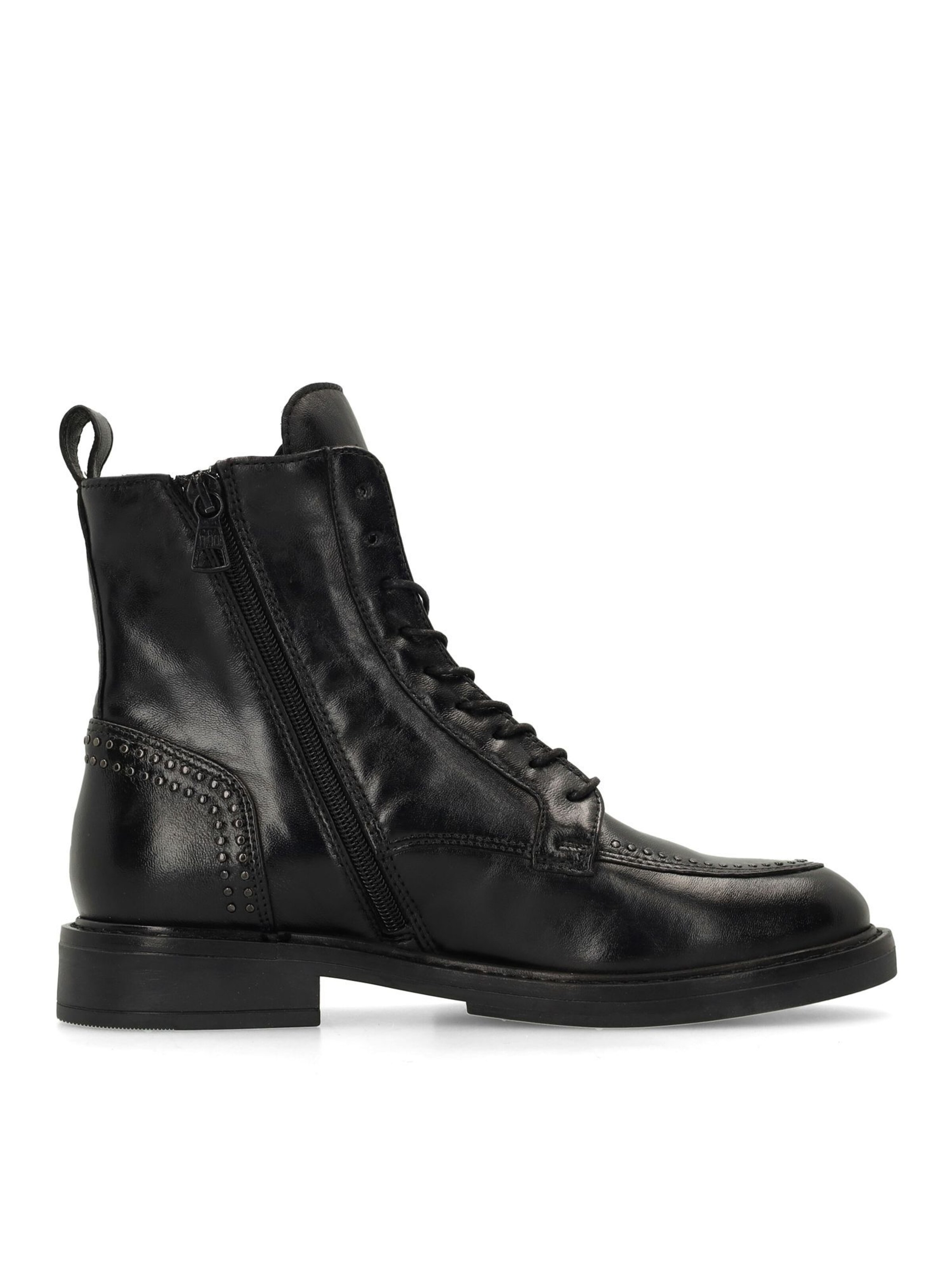 MANFIELD Veterlaarzen in Zwart