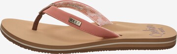 REEF T-Bar Sandals 'Cushion Sands' in Pink