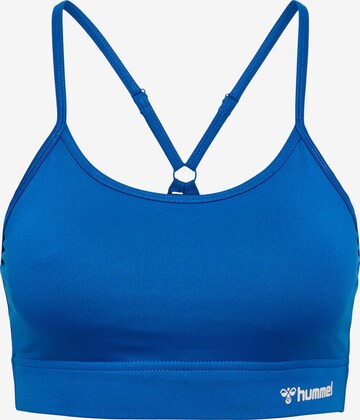 Hummel Bustier Sport-BH'Chipo' in Blau: predná strana