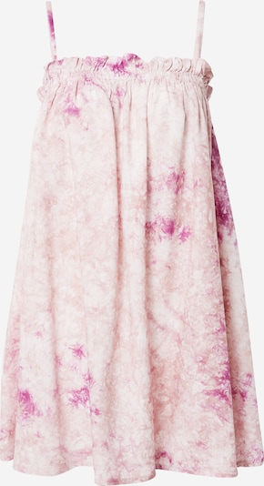 Nasty Gal Ljetna haljina u orhideja bijela / neonsko ljubičasta / pastelno ljubičasta / prljavo roza, Pregled proizvoda