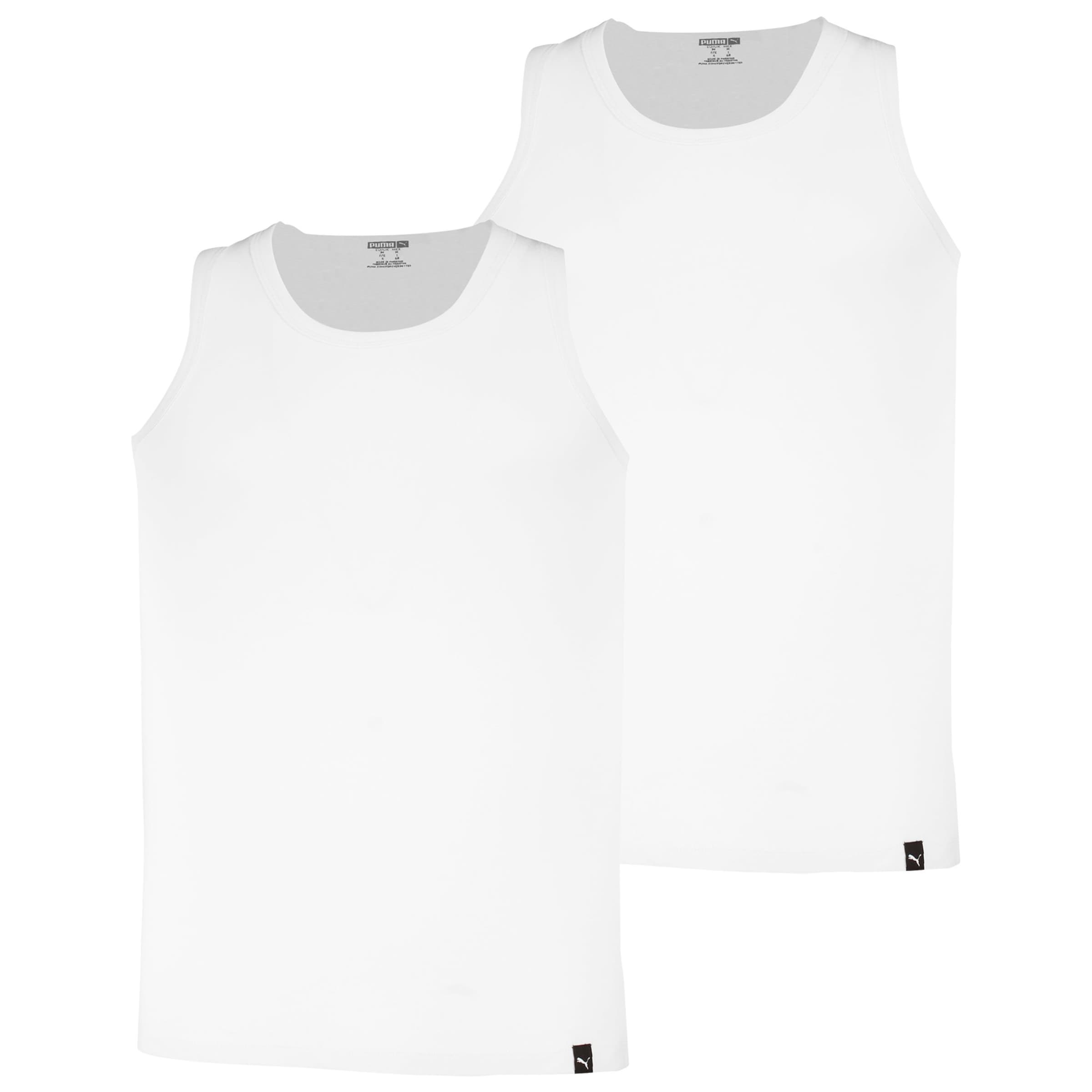 PUMA T-Shirt en M en blanc, Vue avec produit