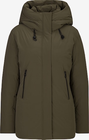 Dine'n'Dance Winter parka 'Lana' in Green: front